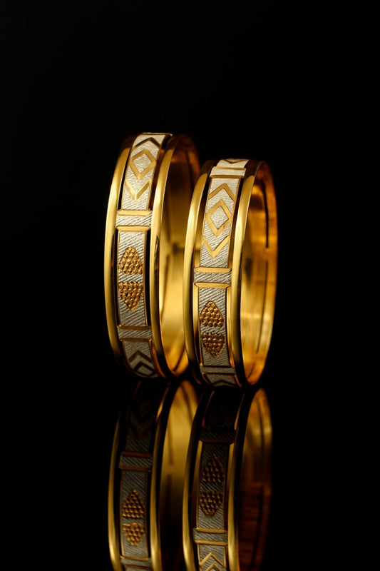 Copper Bangles Pair | 2 Pcs