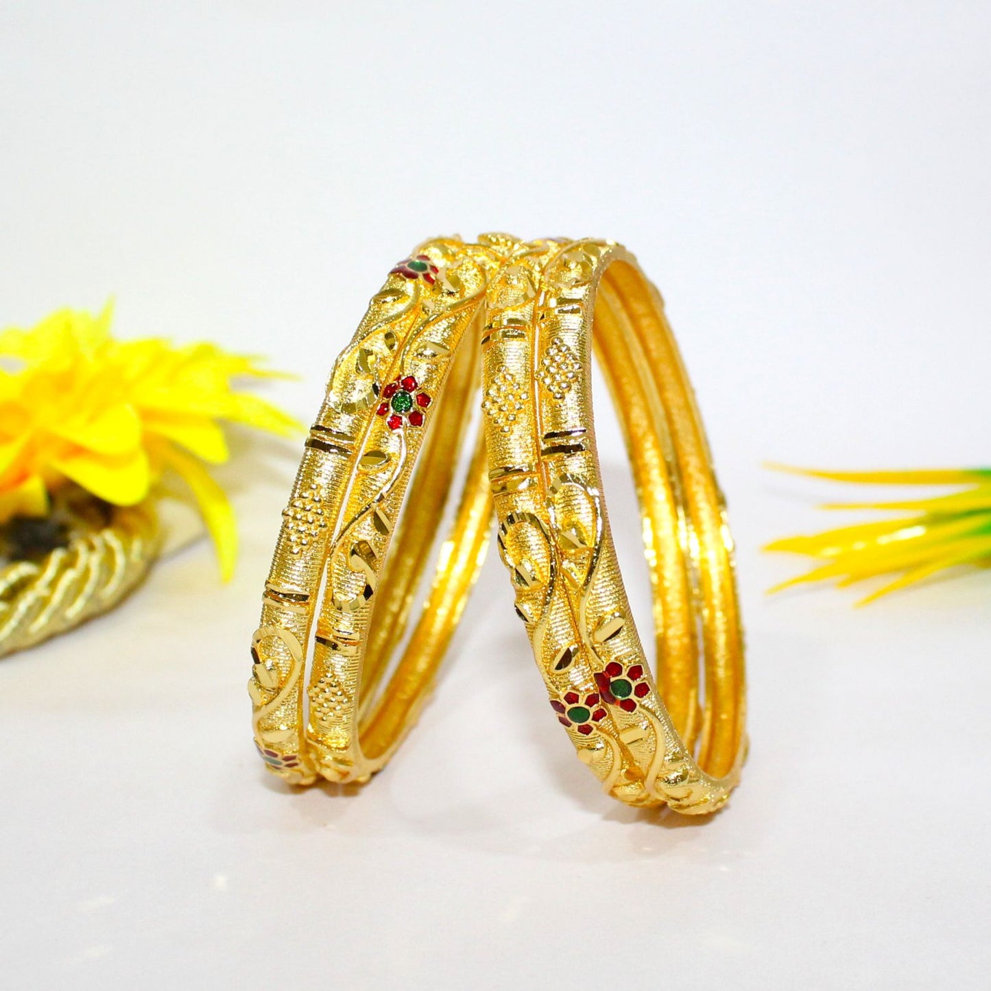 Copper Bangles Pair