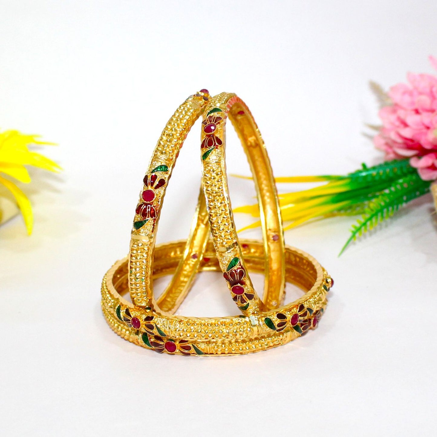 Copper Bangles Pair