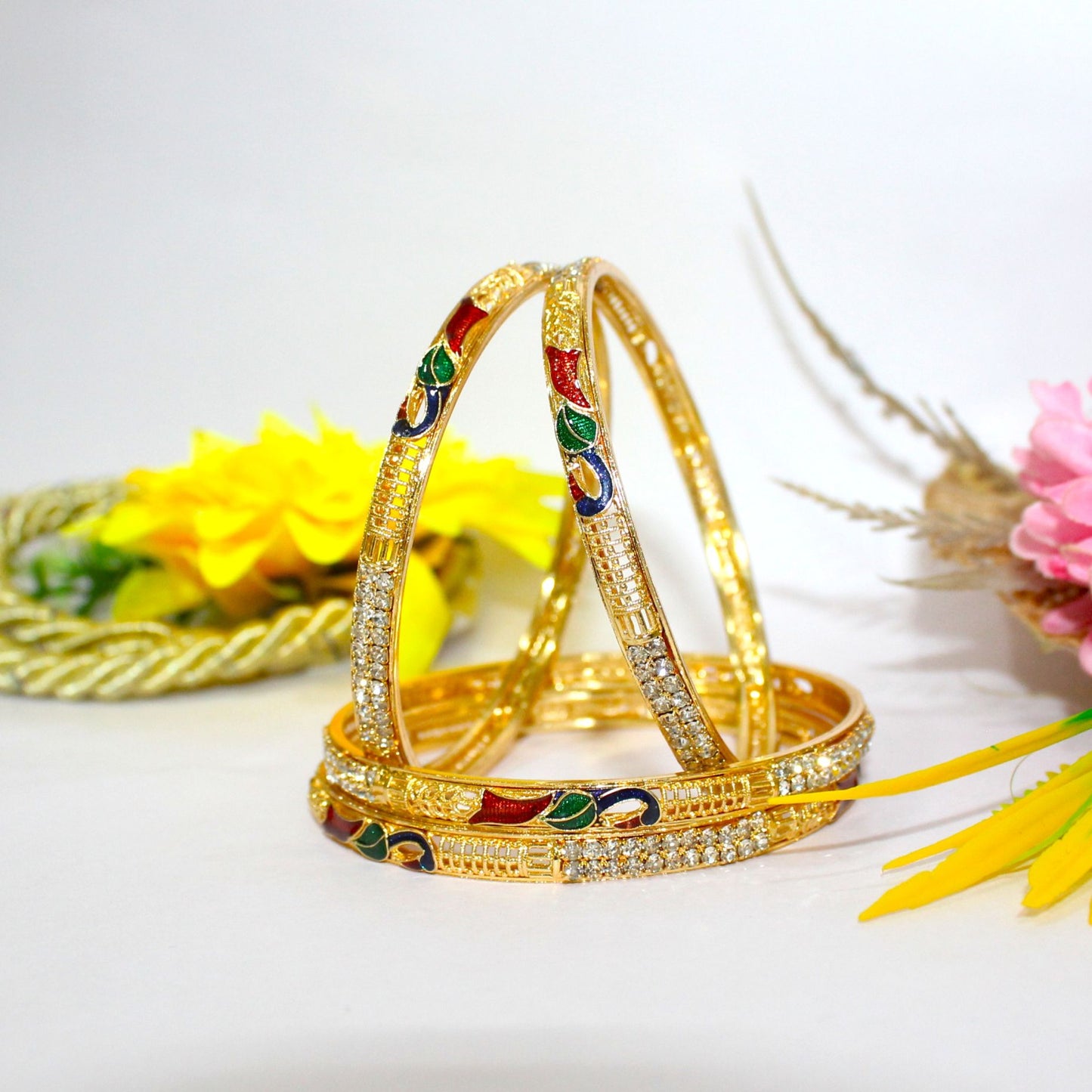 Copper Bangles Pair