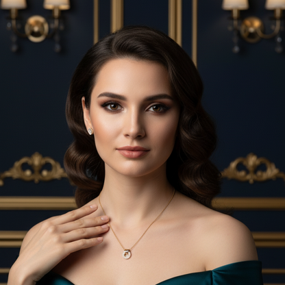 Anti-Tarnish Pendant | Golden