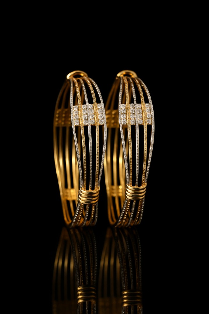 Copper Bangles Pair | 2 Pcs