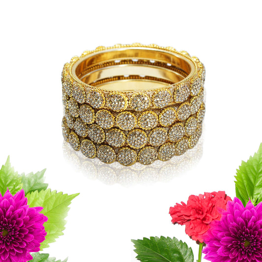 Brass Bangle Pair