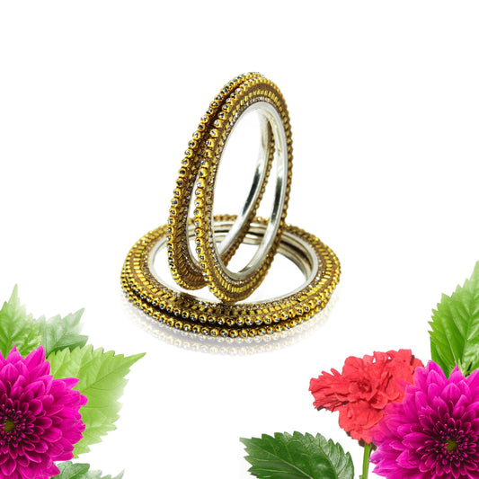 Brass Bangle Pair