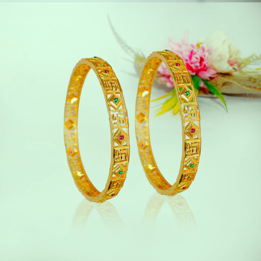 Copper Bangles Pair