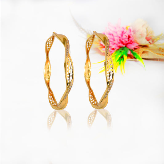 Copper Bangles Pair