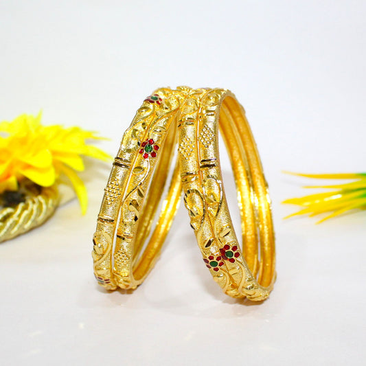Copper Bangles Pair