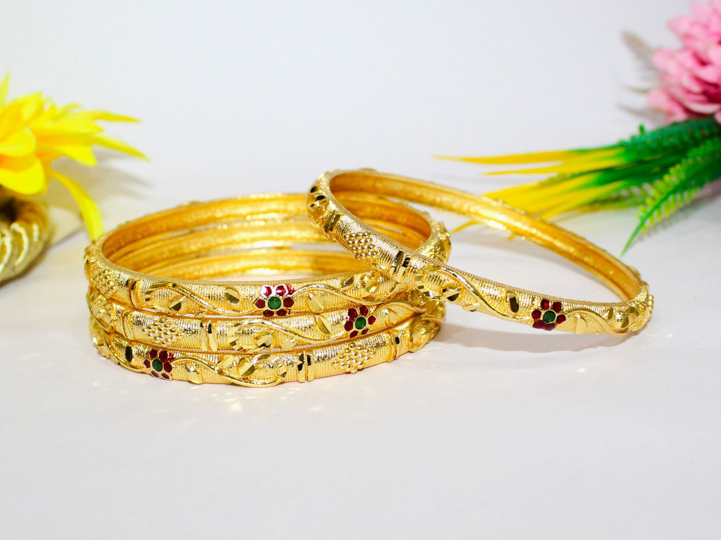 Copper Bangles Pair