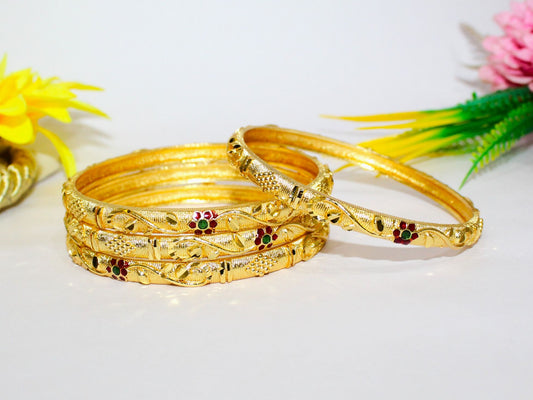 Copper Bangles Pair