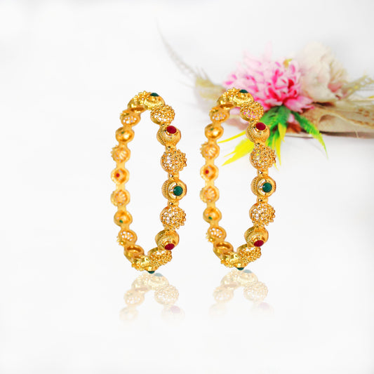 Copper Bangles Pair