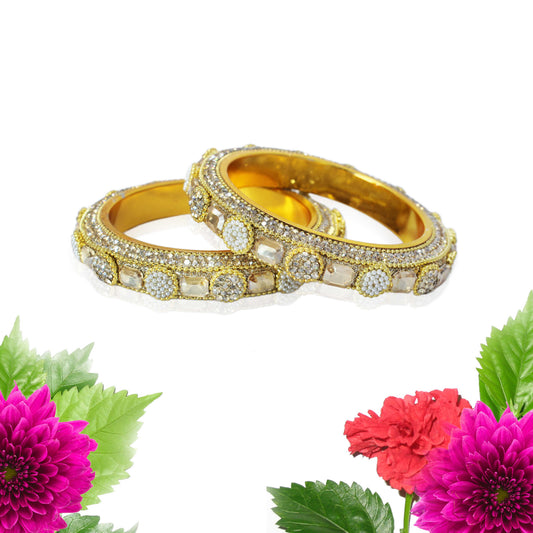 Brass Bangle Pair