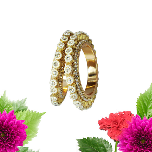 Brass Bangle Pair